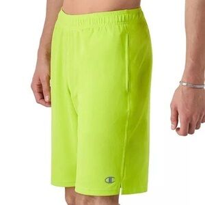 Champion Shorts Men's Bright Lime Athletic Shorts